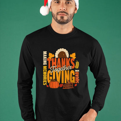 Best Thanksgiving Family Shirt , Funny Thanksgiving UnisexT-Shirt/Hoodie/Sweatshirt HLT00 - Family Thanksgiving Squad 2026 Matching Family Thanksgiving T-Shirt (2)