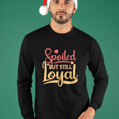 Best Wife Shirt, Wife and Husband Unisex T-Shirt/Hoodie/Sweatshirt HLT00 - Gift for wife T shirt, spoiled wife   Spoiled Wife Spoiled But Still Loyal Premium T-Shirt (2)