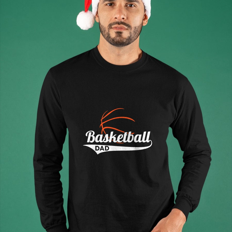Gift for Dad Shirt, Funny Dad Unisex T-Shirt/Hoodie/Sweatshirt HLT00 – Proud Basketball Dad T-Shirt