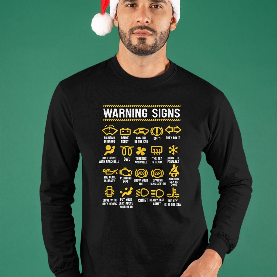 Best Mechanic Life Shirt, Funny Mechanic UnisexT-Shirt/Hoodie/Sweatshirt HLT00 - Warning Signs 101 Funny Car Mechanic T-Shirt