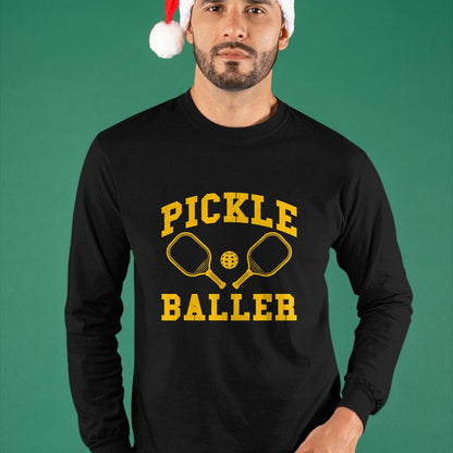 Funny Pickleball Shirt, Pickleball Lover Unisex T-Shirt/Hoodie/Sweatshirt HLT00 - Funny Pickle baller Quote Paddleball Pickleball Player retro T-Shirt