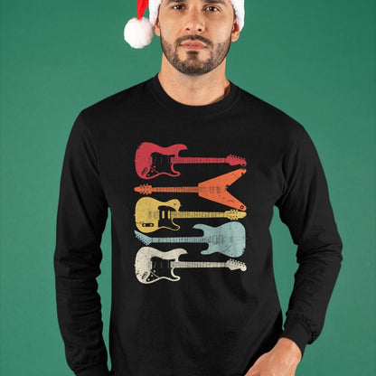 Guitar Lover Shirt, Funny Guitar UnisexT-Shirt/Hoodie/Sweatshirt HLT00 - Guitar Shirt. Retro Style Gift for Guitarist T-Shirt
