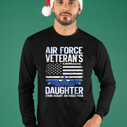 Proud Veteran Shirt, Funny Veteran UnisexT-Shirt/Hoodie/Sweatshirt HLT00 - Proud Daughter of A Air Force Veteran Daughter Veterans Day T-Shirt