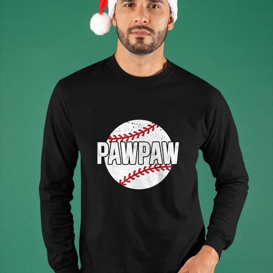 Gift for Dad Shirt, Funny Dad Unisex T-Shirt/Hoodie/Sweatshirt HLT00 – Pawpaw Proud Baseball Pawpaw Of A Baseball Player Pawpaw T-Shirt