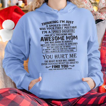 AUGUST - THINKING I’M JUST A SPOILED CHILD WAS YOUR FIRST MISTAKE - FROM WOMAN FMA - ccdi08 (SKU09-15-08)