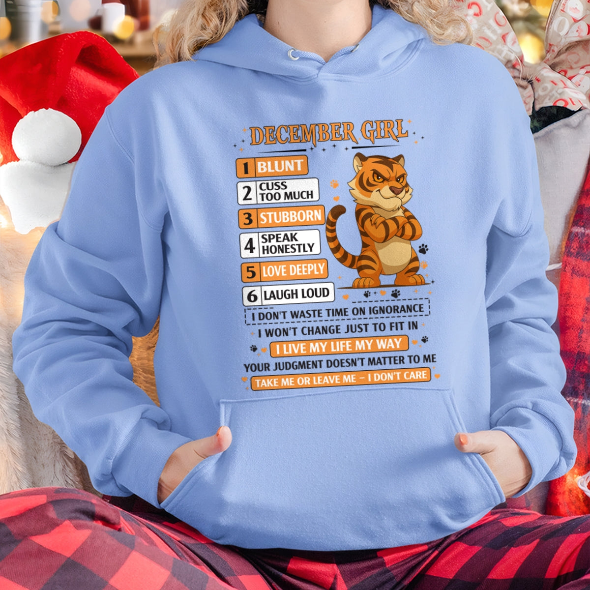 "I AM A DECEMBER GIRL" - Birthday Gift For December Girls - FMA ccdi12 (SKU2602-219-12)