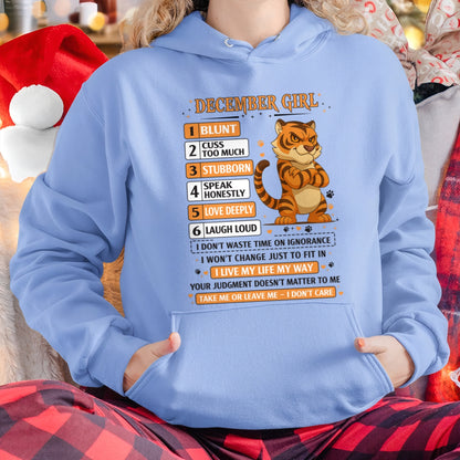 "I AM A DECEMBER GIRL" - Birthday Gift For December Girls - FMA ccdi12 (SKU2602-219-12)