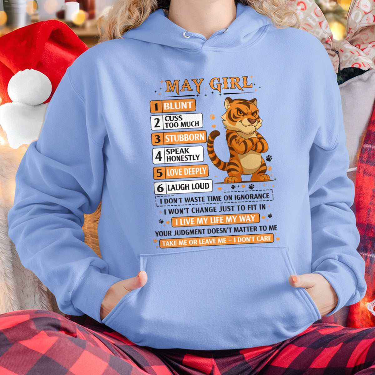 "I AM A MAY GIRL" - Birthday Gift For May Girls - FMA ccdi05 (SKU2602-219-05)