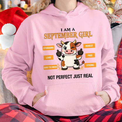 SEPTEMBER GIRL, NOT PERFECT JUST REAL - Birthday Gift For September Girls - fma ccdi09 - (SKU2604-162-09)