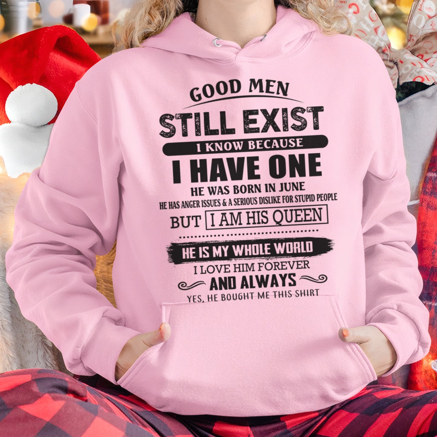 June - Good Men Still Exist - Perfect Gift For Your Girlfriend, Wife From Husband / Man - ccdi06 (SKU07-166-06)