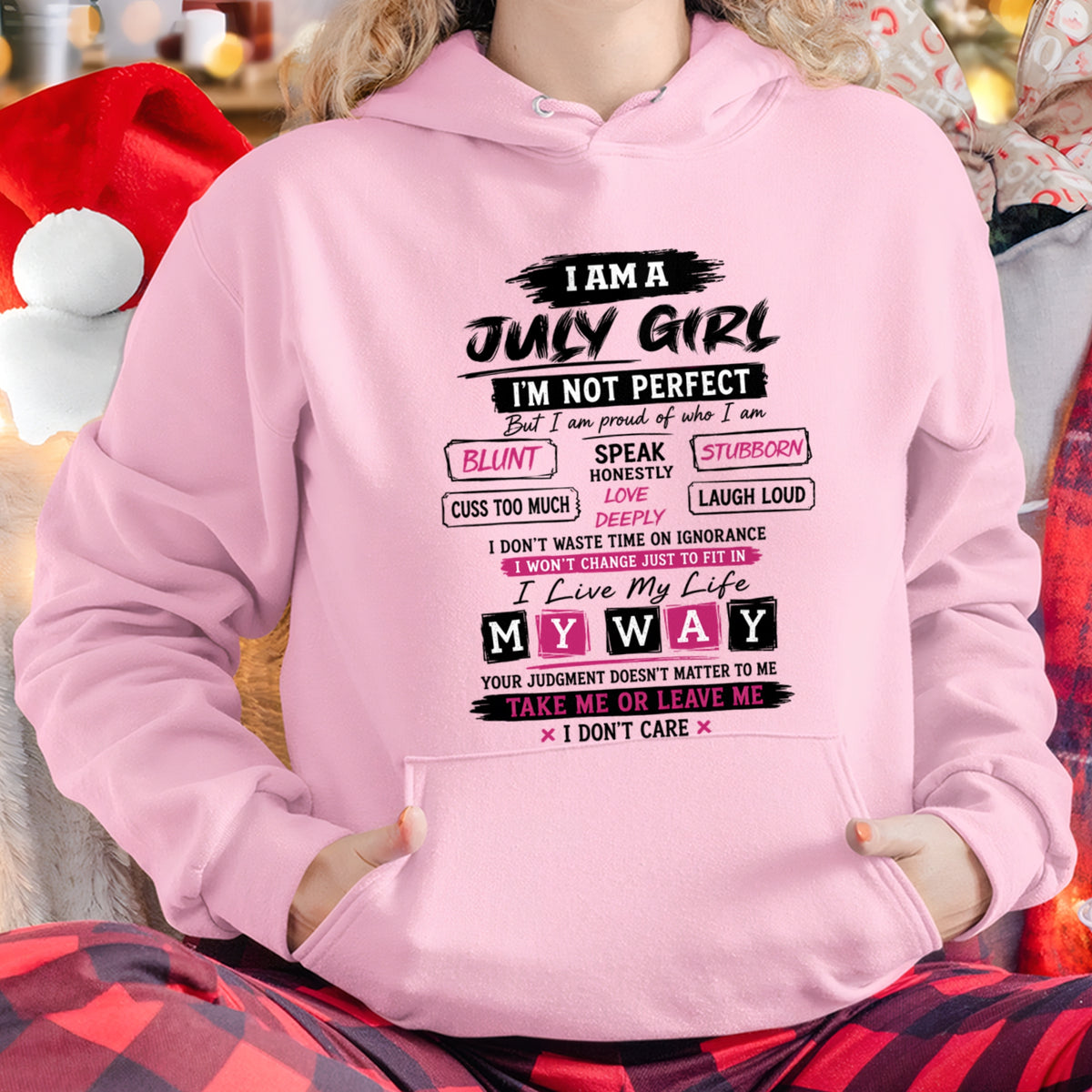 "I AM A JULY GIRL" - Birthday Gift For July Girls - FMA ccdi07 (SKU2607-102-07)