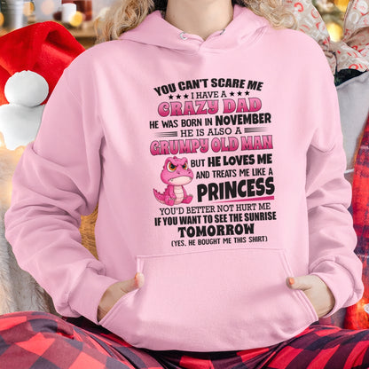 NOVEMBER - YOU CAN’T SCARE ME, I HAVE A CRAZY DAD - TO DAUGHTER FROM DAD ccdi11 (SKU2606-375-11)