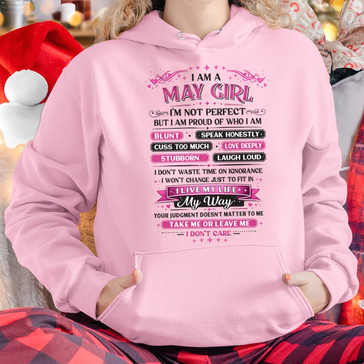 "I AM A MAY GIRL" - Birthday Gift For May Girls - FMA ccdi05 (SKU26T-01260-05)