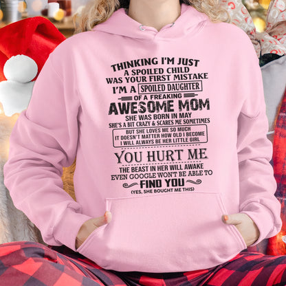 MAY - THINKING I’M JUST A SPOILED CHILD WAS YOUR FIRST MISTAKE - FROM WOMAN FMA - ccdi05 (SKU09-15-05)