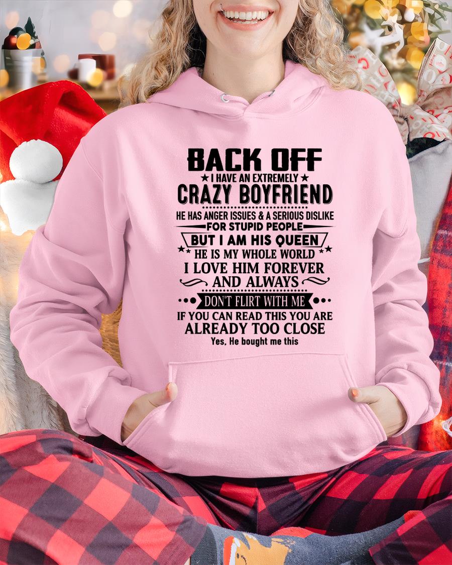 Back Off I Have An Extremely Crazy Boyfriend - - Gift For Wife From Husband - CCDI00 (SKUT-BACKOFF-00)