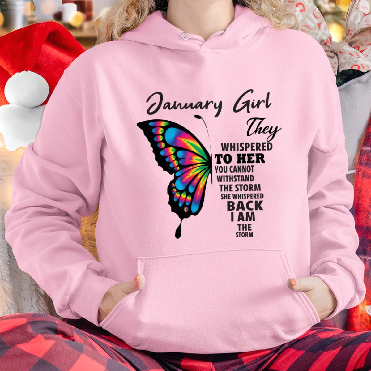 JANUARY GIRL, THEY WHISPERED TO HER YOU CANNOT WITHSTAND THE STORM SHE WHISPERED BACK I AM THE STORM – ccdi01 fma ( SKU26T-01297-01)