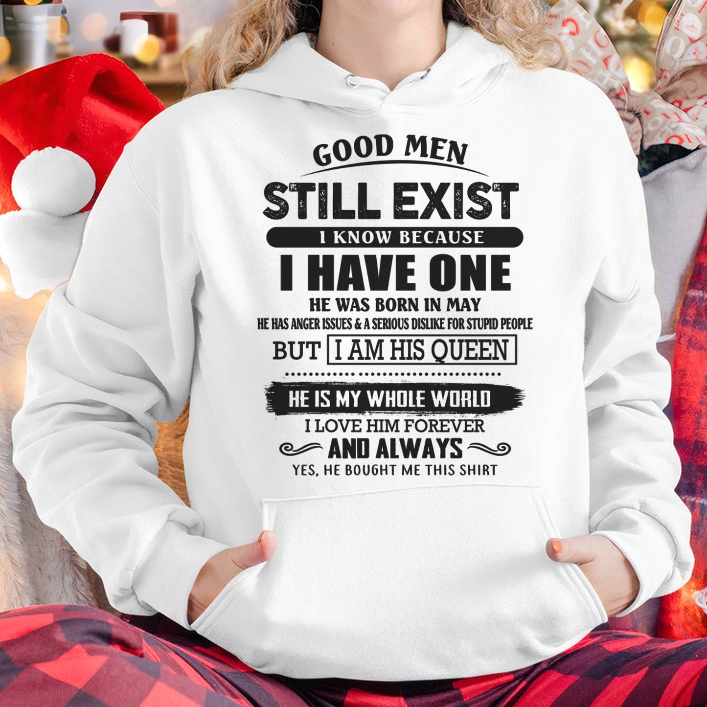 May - Good Men Still Exist - Perfect Gift For Girlfriend, Wife From Husband - CCDI05(SKU07-166-05)