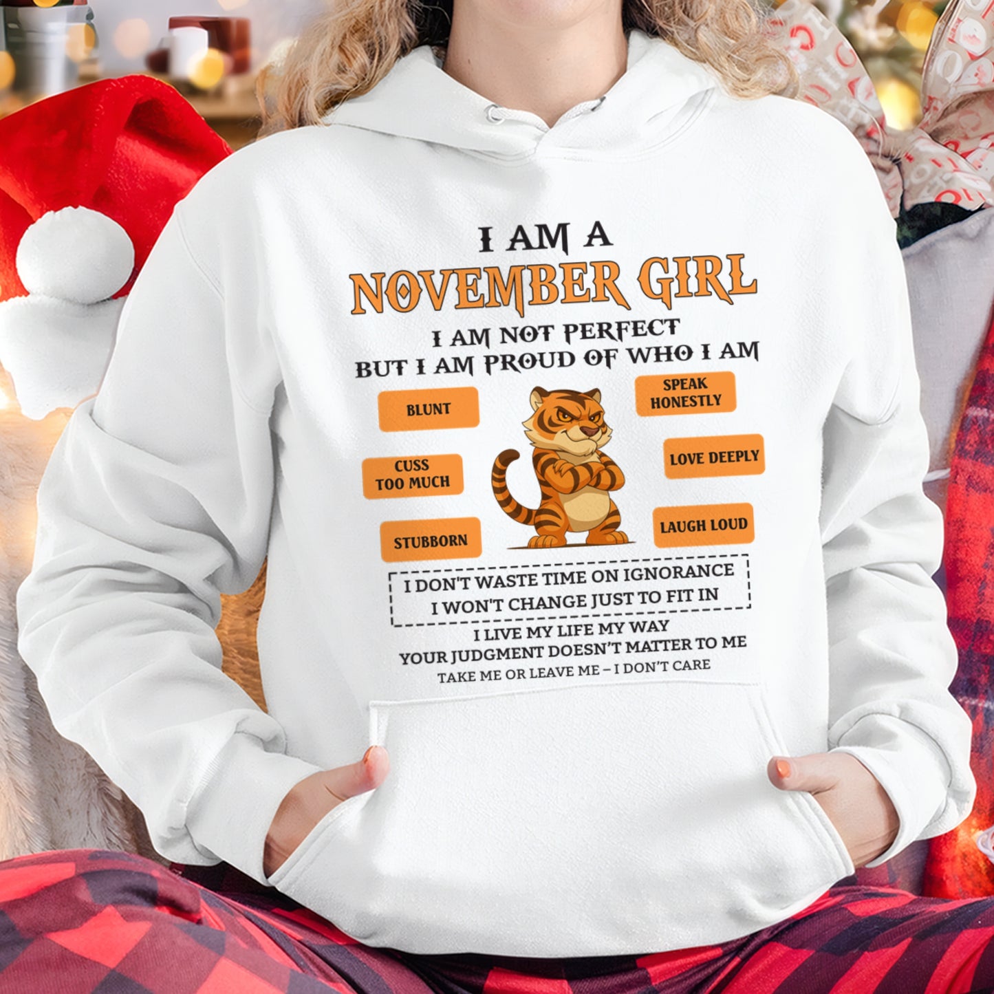 "I AM A NOVEMBER GIRL" - Birthday Gift For November Girls - FMA ccdi11 (SKU26T-01-62-11)