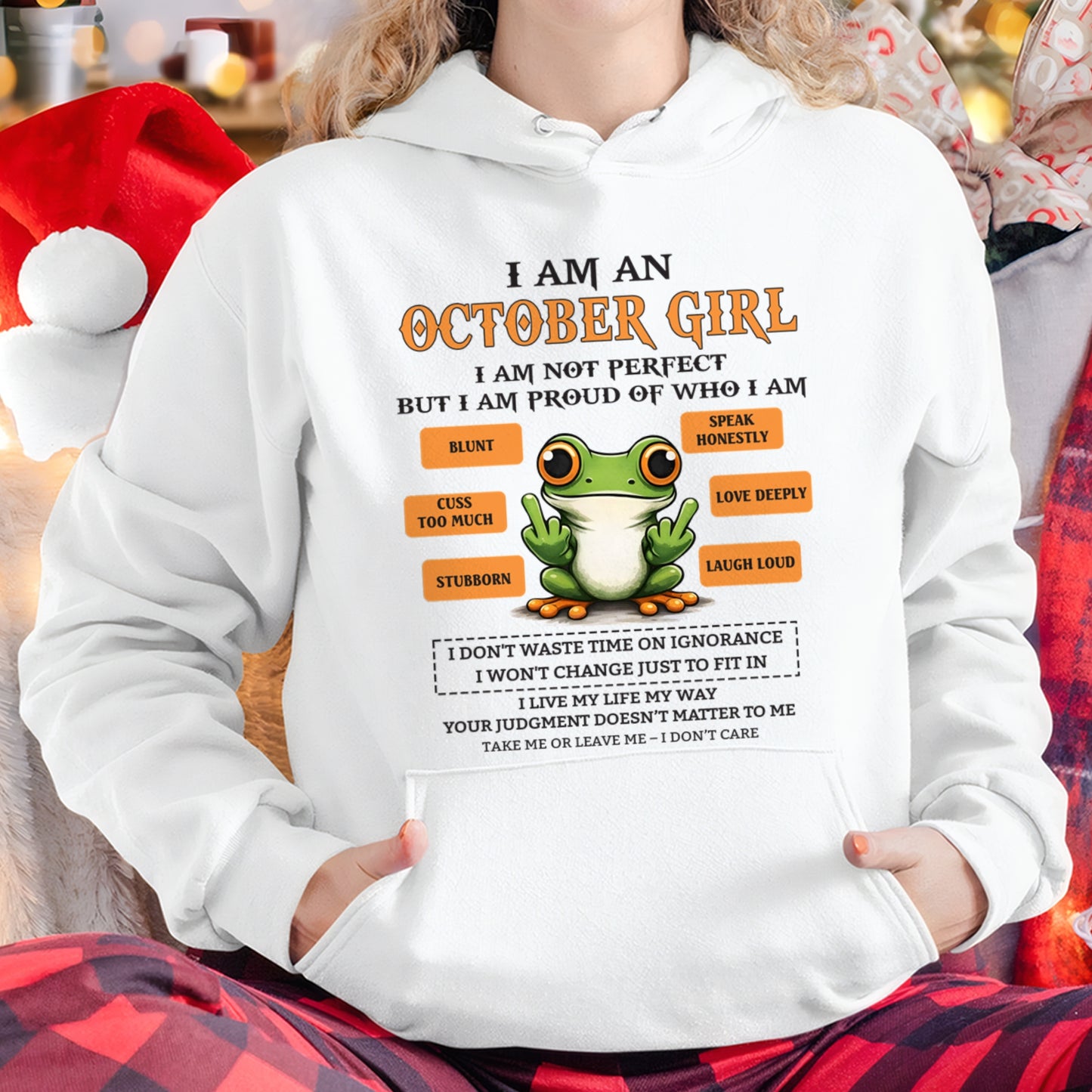 "I AM AN OCTOBER GIRL" - Birthday Gift For October Girls - FMA ccdi10 (SKU2602-189-10)