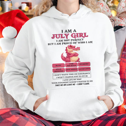 July Girl Shirt – Birthday Gift for Women - ccdi07 FMA (SKU10-80-07)