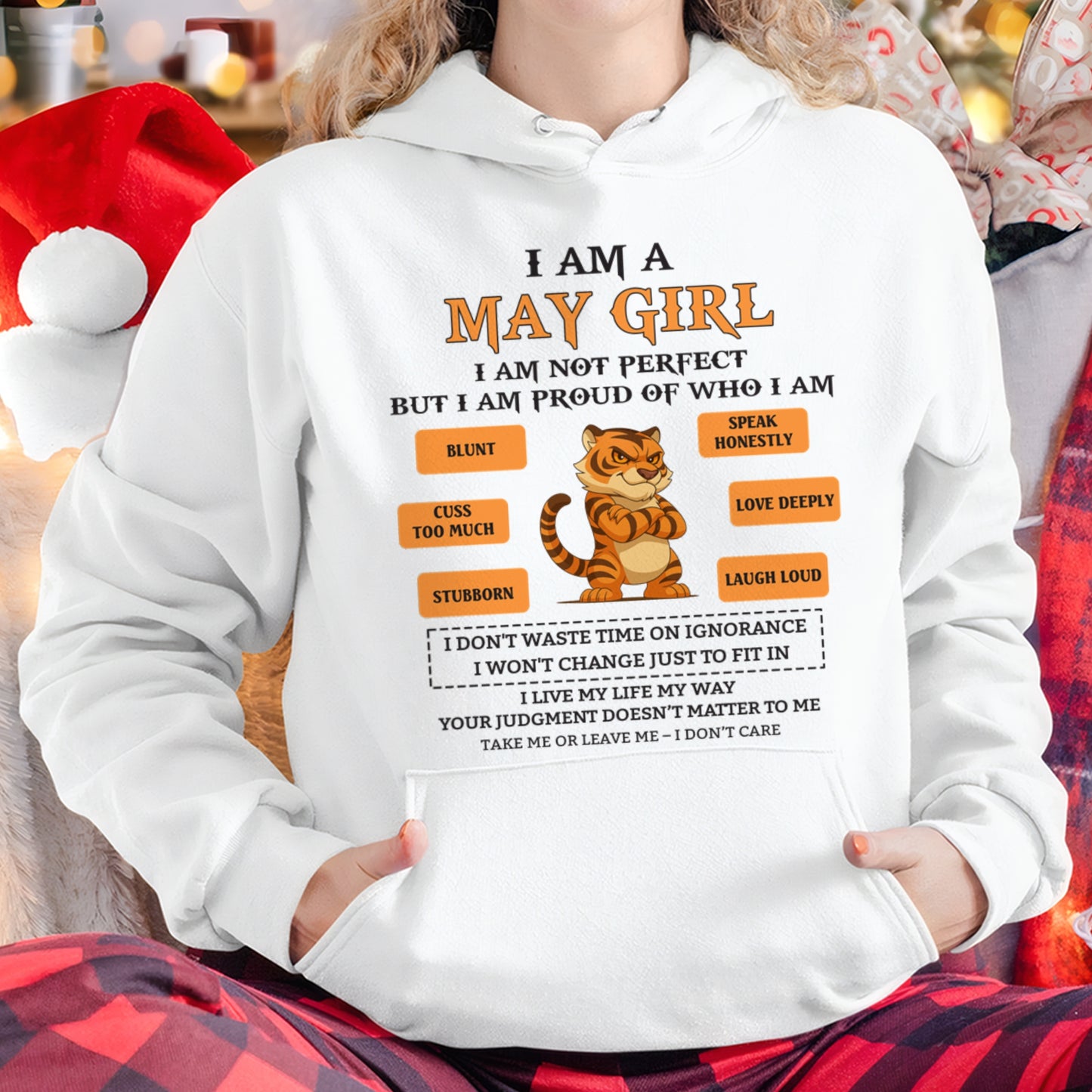 "I AM A MAY GIRL" - Birthday Gift For May Girls - FMA ccdi05 (SKU26T-01-62-05)