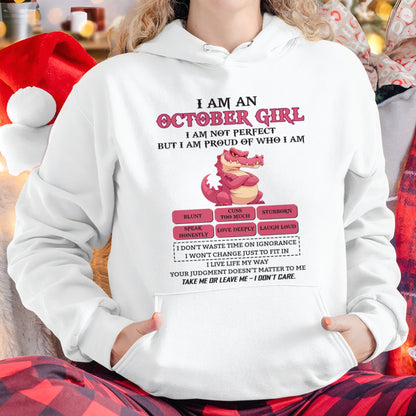 October Girl Shirt – Birthday Gift for Women - ccdi10 FMA (SKU10-80-10)