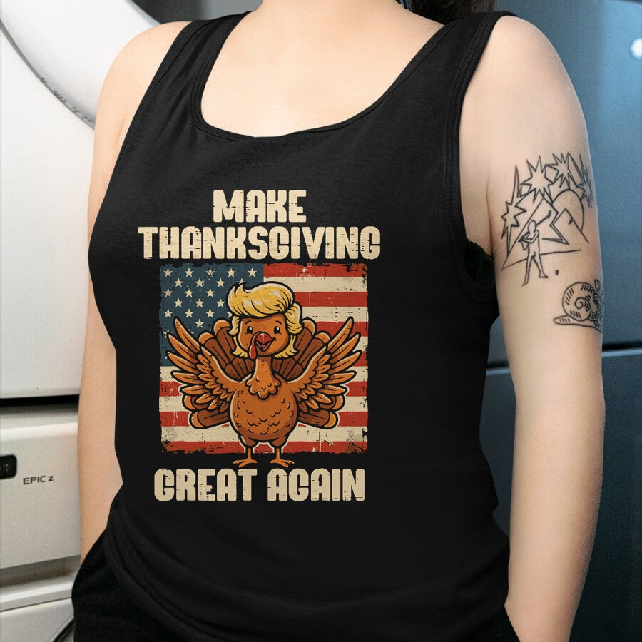 Best Thanksgiving Family Shirt , Funny Thanksgiving UnisexT-Shirt/Hoodie/Sweatshirt HLT00 - Make Thanksgiving Great Again Turkey Men Women Kids T-Shirt