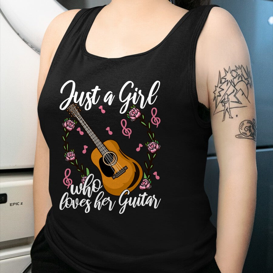 Guitar Lover Shirt, Funny Guitar UnisexT-Shirt/Hoodie/Sweatshirt HLT00 - Guitar Girl Guitarist Guitar Player Guitar Lover Gift T-Shirt Small