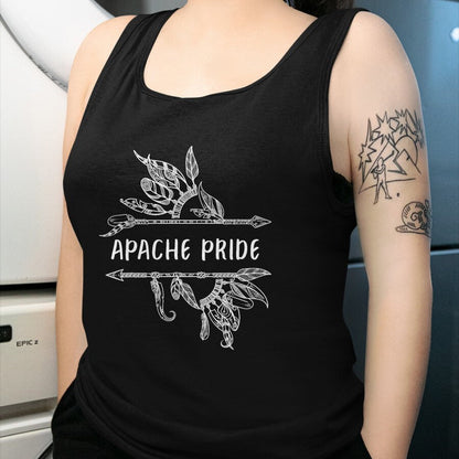 Native American T-Shirts, Vintage Native American Unisex T-Shirt/Hoodie/Sweatshirt HLT00 - Apache Pride Indian Native American Roots