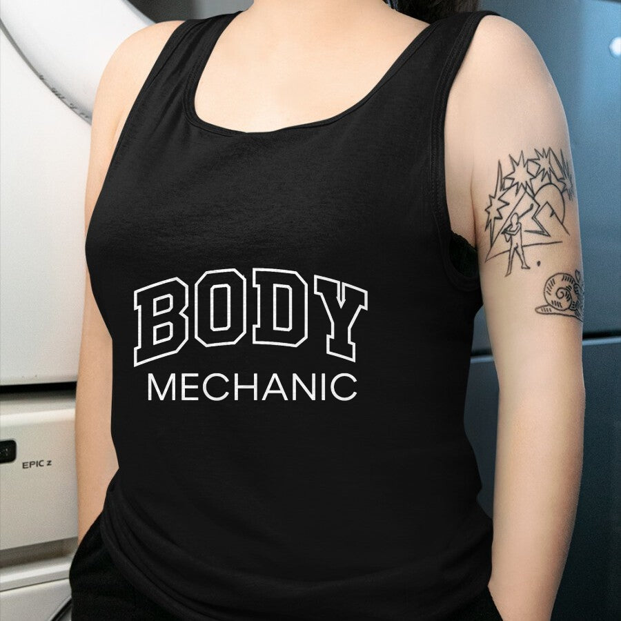 Best Mechanic Life Shirt, Funny Mechanic UnisexT-Shirt/Hoodie/Sweatshirt HLT00 - Body Mechanic Funny Athletic Lettering Fitness Gifts Men T-Shirt