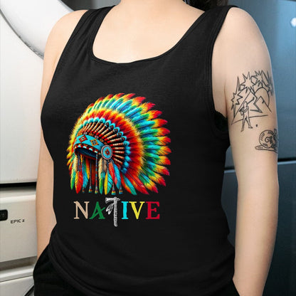 Native American T-Shirts, Vintage Native American Unisex T-Shirt/Hoodie/Sweatshirt HLT00 - Native American Indian Day Pride Indigenous Cherokee Costume