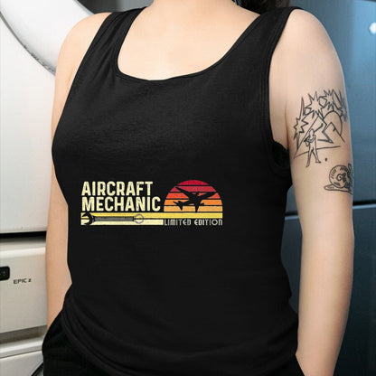 Best Mechanic Life Shirt, Funny Mechanic UnisexT-Shirt/Hoodie/Sweatshirt HLT00 - Aircraft Mechanic Limited Edition - Airplane Aviation Lover T-Shirt, Men, Black, 3X-Large