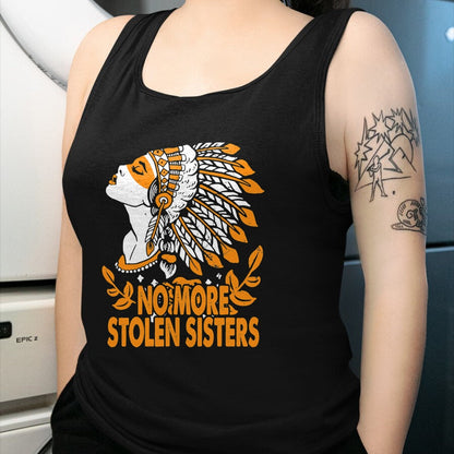 Native American T-Shirts, Vintage Native American Unisex T-Shirt/Hoodie/Sweatshirt HLT00 - Native American No More Stolen Sisters MMIW