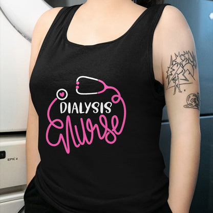 Funny Nurse Shirt, Nurse Unisex T-Shirt/Hoodie/Sweatshirt HLT00 - Dialysis Nurse Funny nephrology nursing Department Nurse T-Shirt