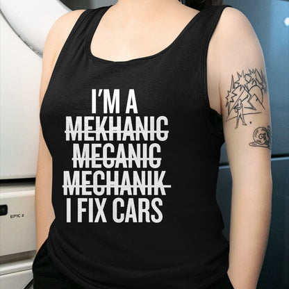 Best Mechanic Life Shirt, Funny Mechanic UnisexT-Shirt/Hoodie/Sweatshirt HLT00 - I'm a Mekhanic Mecanic Mechanik I Fix Cars Funny Mechanic T-Shirt