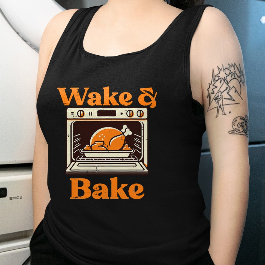 Best Thanksgiving Family Shirt , Funny Thanksgiving UnisexT-Shirt/Hoodie/Sweatshirt HLT00 - Thanksgiving Wake and Bake Funny Turkey Day Dad Men Women T-Shirt