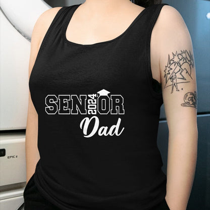Gift for Dad Shirt, Funny Dad Unisex T-Shirt/Hoodie/Sweatshirt HLT00 – Proud Senior Dad 2024 Senior 2024 Dad Class Of 2024 Father T-Shirt