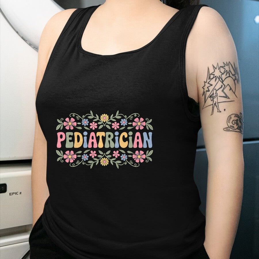 Best Doctor Shirt, Funny Doctor UnisexT-Shirt/Hoodie/Sweatshirt HLT00 - Cute Pediatrician Art for Women Girls Mom Pediatric Doctor T-Shirt