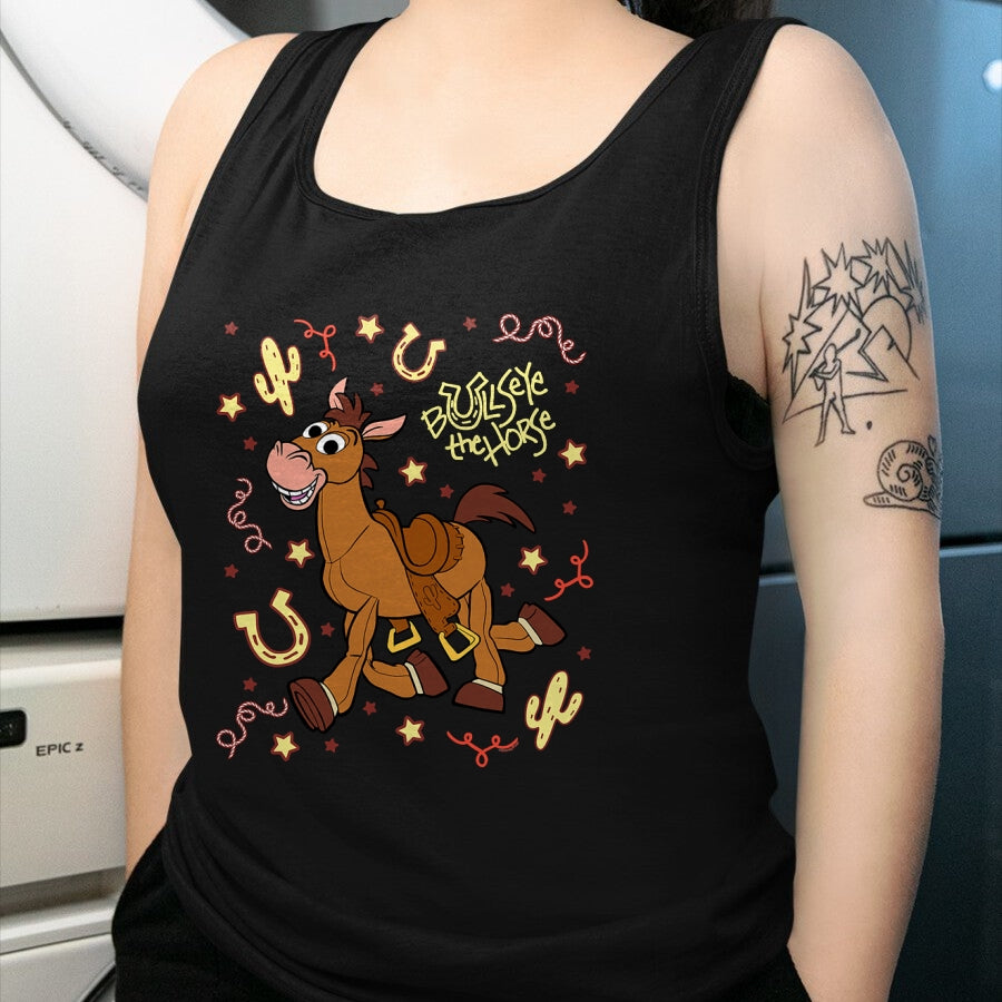 Best Horse Lover Shirt , Funny Horse UnisexT-Shirt/Hoodie/Sweatshirt HLT00 - Disney and Pixar_s Toy Story Bullseye Horse Western Collage T-Shirt