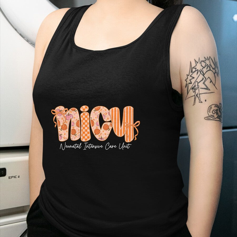 Best Thanksgiving Family Shirt , Funny Thanksgiving UnisexT-Shirt/Hoodie/Sweatshirt HLT00 - Nicu Nurse Cutest Pumpkin Fall Thanksgiving Nursing T-Shirt