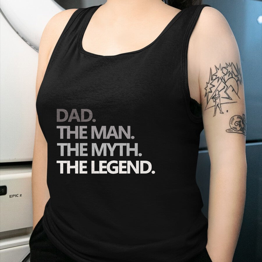 Gift for Dad Shirt, Funny Dad Unisex T-Shirt/Hoodie/Sweatshirt HLT00 – DAD THE MAN THE MYTH THE LEGEND T Shirt Father_s Day Gift T-Shirt