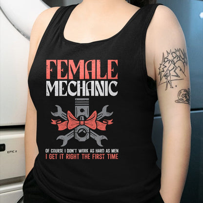 Best Mechanic Life Shirt, Funny Mechanic UnisexT-Shirt/Hoodie/Sweatshirt HLT00 - Female Mechanic Funny Car Auto Garage Women Mom T-Shirt