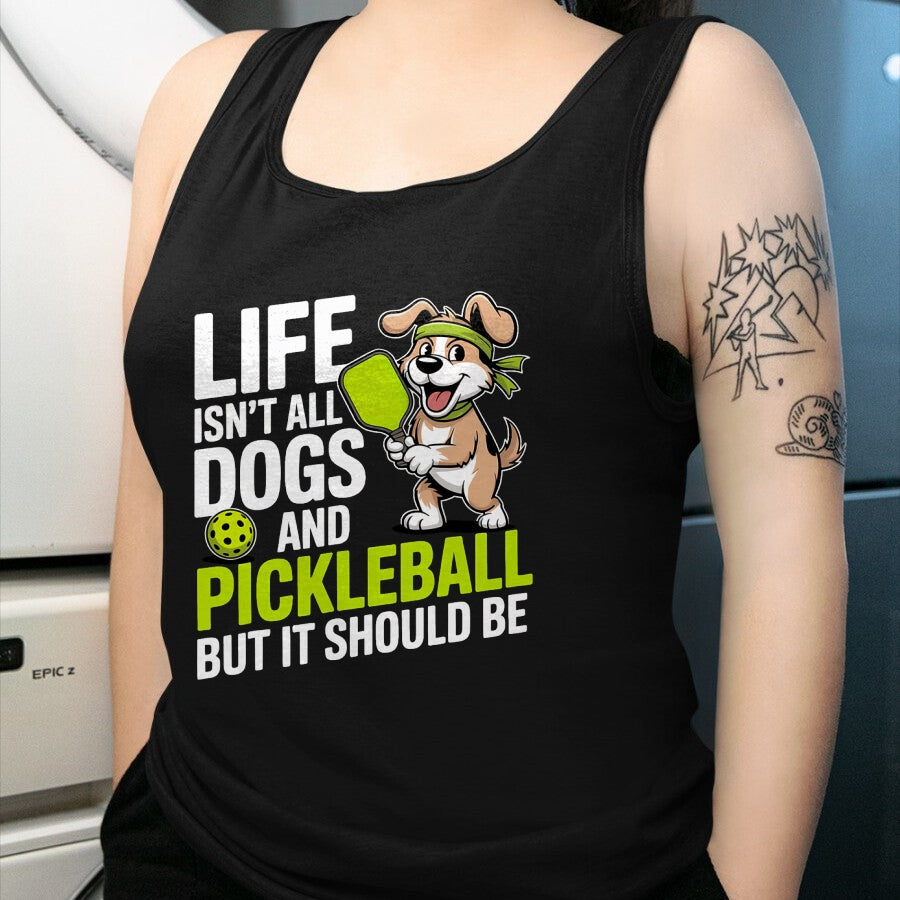 Funny Pickleball Shirt, Pickleball Lover Unisex T-Shirt/Hoodie/Sweatshirt HLT00 - Funny Pickleball Shirt Men Women Player Dog Lover Owner Joke T-Shirt