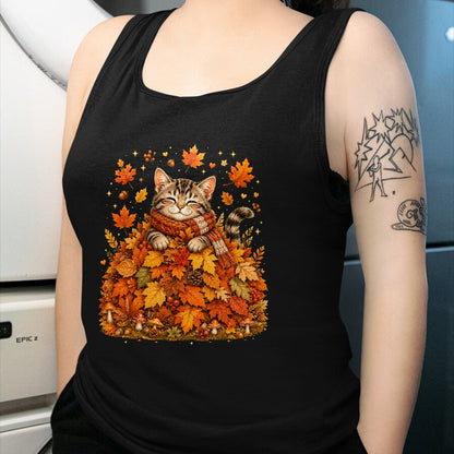 Best Thanksgiving Family Shirt , Funny Thanksgiving UnisexT-Shirt/Hoodie/Sweatshirt HLT00 - Pumpkin Season Autumn Kitten Lover Cute Fall Cat T-Shirt