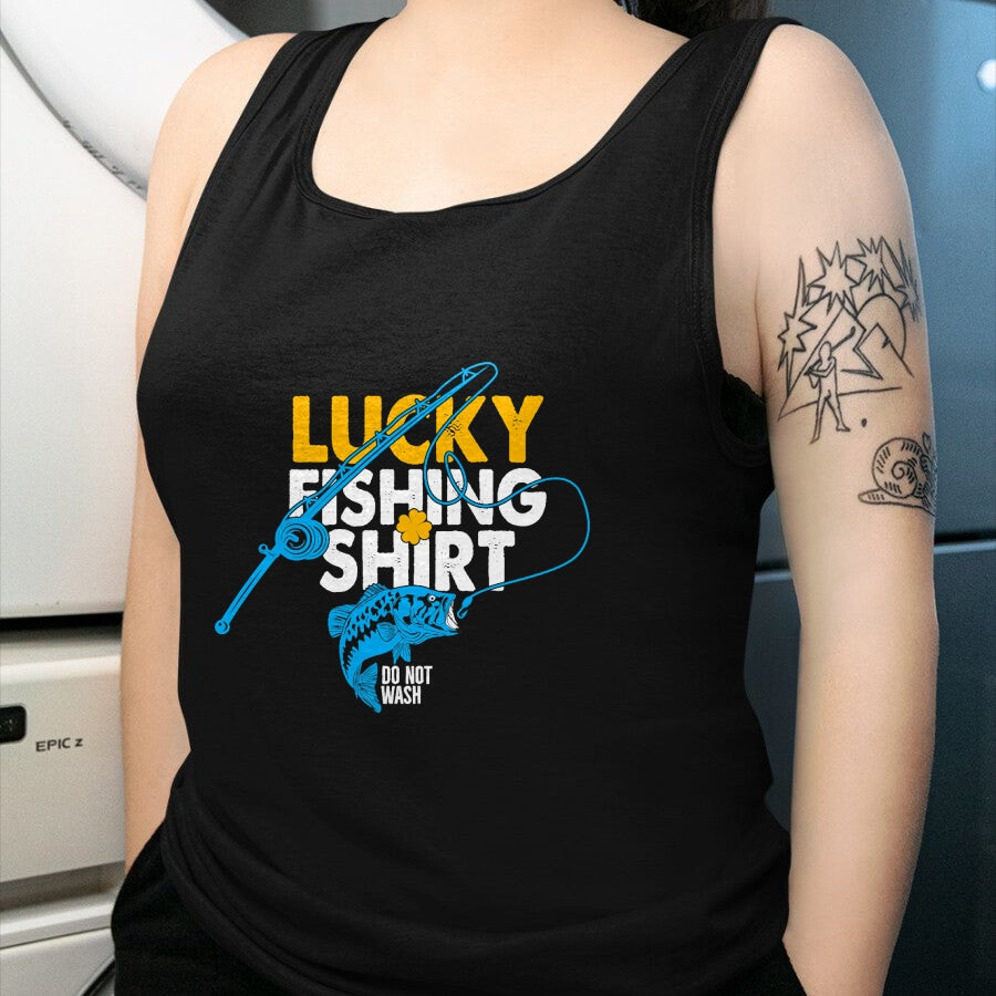 Gift for Dad Shirt, Funny Dad Unisex T-Shirt/Hoodie/Sweatshirt HLT00 – Lucky Fishing Shirt Do Not Wash For A Fisherman T-Shirt
