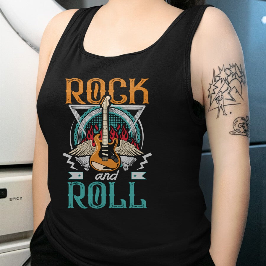 Guitar Lover Shirt, Funny Guitar UnisexT-Shirt/Hoodie/Sweatshirt HLT00 - Vintage Retro 80s Rock & Roll Music Guitar Wings T-Shirt