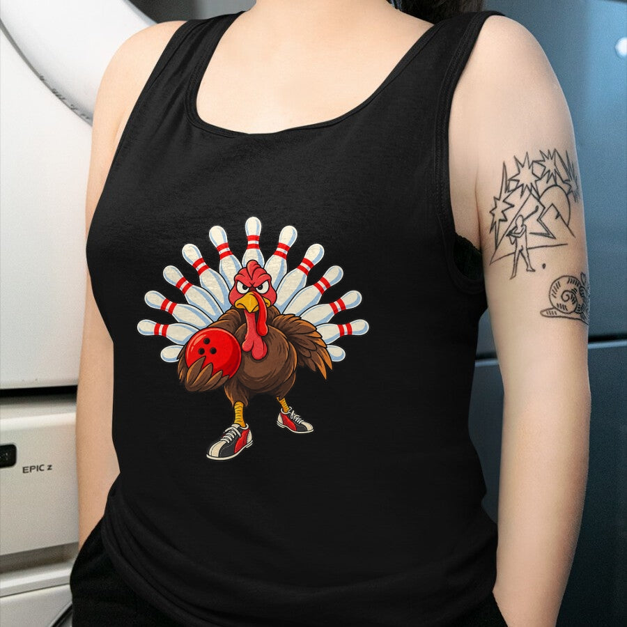 Best Thanksgiving Family Shirt , Funny Thanksgiving UnisexT-Shirt/Hoodie/Sweatshirt HLT00 - Funny Turkey Bowling Happy Thanksgiving Men Women Kids Boys T-Shirt