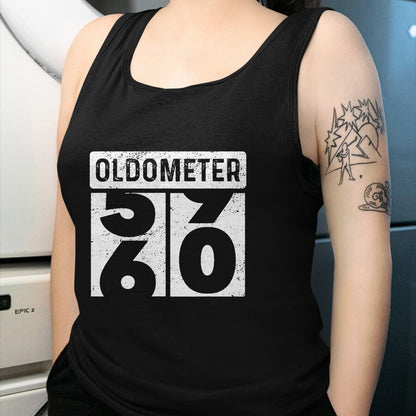 Best Mechanic Life Shirt, Funny Mechanic UnisexT-Shirt/Hoodie/Sweatshirt HLT00 - Oldometer Odometer Funny 60th Birthday Gift 60 yrs Old Joke T-Shirt