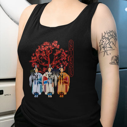 Native American T-Shirts, Vintage Native American Unisex T-Shirt/Hoodie/Sweatshirt HLT00 - Native American Indigenous Red Hand Indian Blood Themed (5)