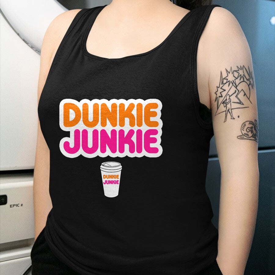 Best Thanksgiving Family Shirt , Funny Thanksgiving UnisexT-Shirt/Hoodie/Sweatshirt HLT00 - Funny Dunkie Junkie Coffee Love Funny Coffee Saying T-Shirt